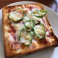 きのこ♬'s cooksnap of when they made 夏休み♪ランチに簡単野菜ピザトースト.
