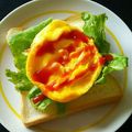＊なぁ＊'s cooksnap of when they made 朝ごはんに☆チーズレタス卵のトースト.