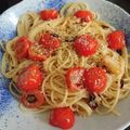 Xl料理見習's cooksnap of when they made チェリートマトのスパゲティ.