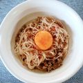 ばななとぱんだ's cooksnap of when they made 担々風そうめん！.