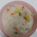 ショコラメロン's cooksnap of when they made アスパラと帆立のクリーム煮.