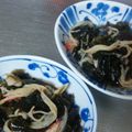 HALYUI's cooksnap of when they made ワカメとカニカマのポン酢和え.