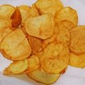 yuhamai's cooksnap of when they made 揚げ物のついでに☆簡単ポテトチップス.