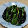 kirinda's cooksnap of when they made めんつゆで☆茄子とピーマンの煮浸し.
