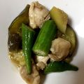 ＊Kohana＊'s cooksnap of when they made なすとオクラとチキンの煮浸し.