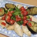 きらり流れ星's cooksnap of when they made ピリ辛！なすと鶏むね肉のサルサソース風.
