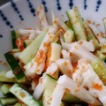 しほっしー2018's cooksnap of when they made ✿ちくわときゅうりのとびっこ和え✿.