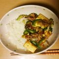 シロクマ♪'s cooksnap of when they made チャンプルー風＊ゴーヤと豚肉の炒め物.