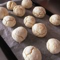 れいちゃんママ☆'s cooksnap of when they made 簡単☆HM＆白玉粉でポンデケージョ.