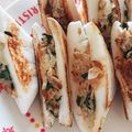 kaorin13s's cooksnap of when they made ✿簡単♡はんぺんのツナマヨサンド焼き✿.
