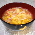 ＠迷子＠'s cooksnap of when they made 簡単本格♡とうもろこしの中華スープ.