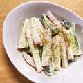 かちゅ☆まみ's cooksnap of when they made かまぼこ救済！ワサビ・マヨあえ.