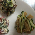 ma___111's cooksnap of when they made 超簡単☆きゅうりいなり皮のキツネ和え☆.