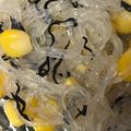 ma___111's cooksnap of when they made ひじきとコーンの春雨サラダ.