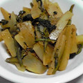 ミヤセ's cooksnap of when they made 和風★大根と春菊のケチャップソース炒め.