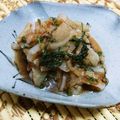 †甄姫†'s cooksnap of when they made レンジで簡単☆西洋白なすの梅肉和え.