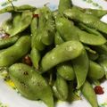 うんのぞのぞ's cooksnap of when they made 枝豆のペペロンチーノ風.