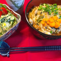 ♡Fuwari♡'s cooksnap of when they made ちくわ 卵 しめじ もやしのあんかけ丼♡.