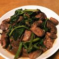 jeansrider's cooksnap of when they made ニラと鶏レバーの炒め煮♪.