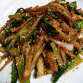 pimpa44's cooksnap of when they made 牛肉と野菜のオイスターソース炒め.