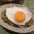 あめむし's cooksnap of when they made ＊焦がし挽き肉のバジルごはん＊.