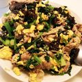 クックE662AA☆'s cooksnap of when they made きくらげと豚肉の卵炒め.
