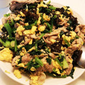 クックE662AA☆'s cooksnap of when they made きくらげと豚肉の卵炒め.