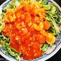 智恵ちゃんのつく恋慕's cooksnap of when they made 簡単！本格！エビチリ♪.