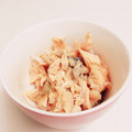 mamiko．'s cooksnap of when they made レンジで簡単！ふっくらおいしい鮭フレーク.