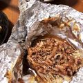 Mad＊Hatter's cooksnap of when they made 簡単・烏賊の塩辛のガリバタホイル焼き.