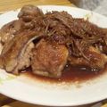 けーぼう's cooksnap of when they made チキンの赤ワイン煮込み.