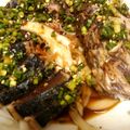 まりんら♪初心者's cooksnap of when they made 保存版!!カツオのたたきのタレ☆.