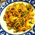 chiibubu's cooksnap of when they made 簡単☆ゴーヤと人参で彩り綺麗な卵炒め.