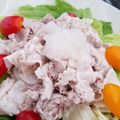 料理初心者まま's cooksnap of when they made 冷しゃぶのしっとりジューシーな茹で方.