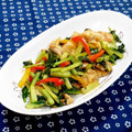 ｍａｒｉ♪'s cooksnap of when they made 鶏むね肉の酢炒め♪簡単小松菜と.