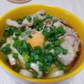 ＊こゆきんこ＊'s cooksnap of when they made 簡単！月見肉うどん！.