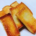 クーロ00's cooksnap of when they made 米粉食パンで簡単⭐︎ラスク.