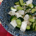 あめくま's cooksnap of when they made きゅうりと長いもの梅肉和え.