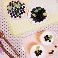 カボチャシフォン's cooksnap of when they made * ブルーベリーのチーズケーキタルト♪.