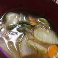 みぃやん！'s cooksnap of when they made お野菜たっぷり♡簡単餃子スープ.