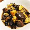 あすぽんく's cooksnap of when they made なすのうま煮 ～なすだけでできる～.