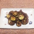 さくらん餅's cooksnap of when they made ズッキーニと牛こまのわさび炒め.