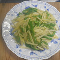 しのばぁたん's cooksnap of when they made 簡単絶品・ピーマンとジャガイモの塩炒め.