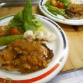 しのばぁたん's cooksnap of when they made 厚切り豚肉のポークジンジャー★バター風味.