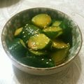 toccot's cooksnap of when they made キュウリのみそ炒め♪.