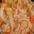 だいちりお's cooksnap of when they made 鶏ひき肉の肉じゃが！ほっこり優しい味♡.
