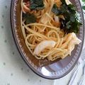 あーじん's cooksnap of when they made 我が家の定番✿簡単シンプル明太子パスタ.