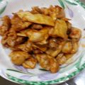 kotohime00's cooksnap of when they made 簡単！鶏肉とエリンギのケチャップ炒め.