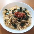 ayakaL7's cooksnap of when they made さっぱり食べたい梅とツナのマヨスパゲティ.