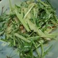 ケンキチ's cooksnap of when they made 水菜のごまマヨサラダ.